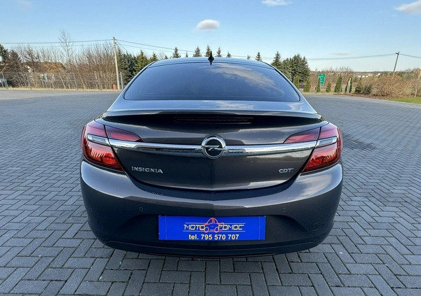 Opel Insignia cena 43900 przebieg: 208000, rok produkcji 2014 z Zakroczym małe 379